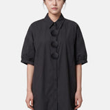 Vestito in Cotone Nero