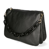Borsa a tracolla da donna Vera pelle MYB-8019-FW-D28 NERO My Best Bag