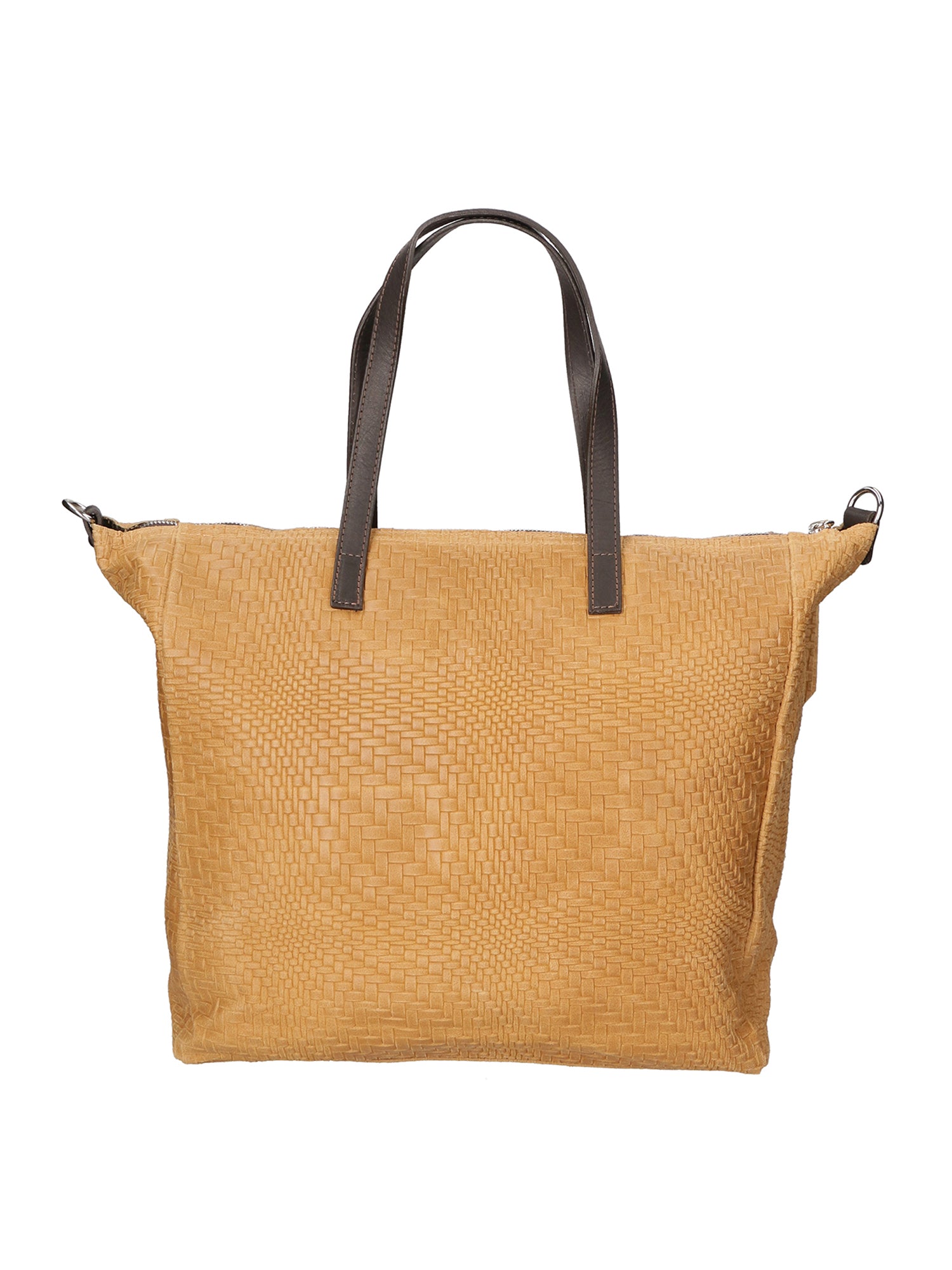 Emerenziana Borsa a spalla da donna Vera pelle 80058-CUOIO Gave Lux