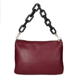 Borsa a tracolla da donna Vera pelle MYB-8019-FW-D90 BORGOGNA My Best Bag