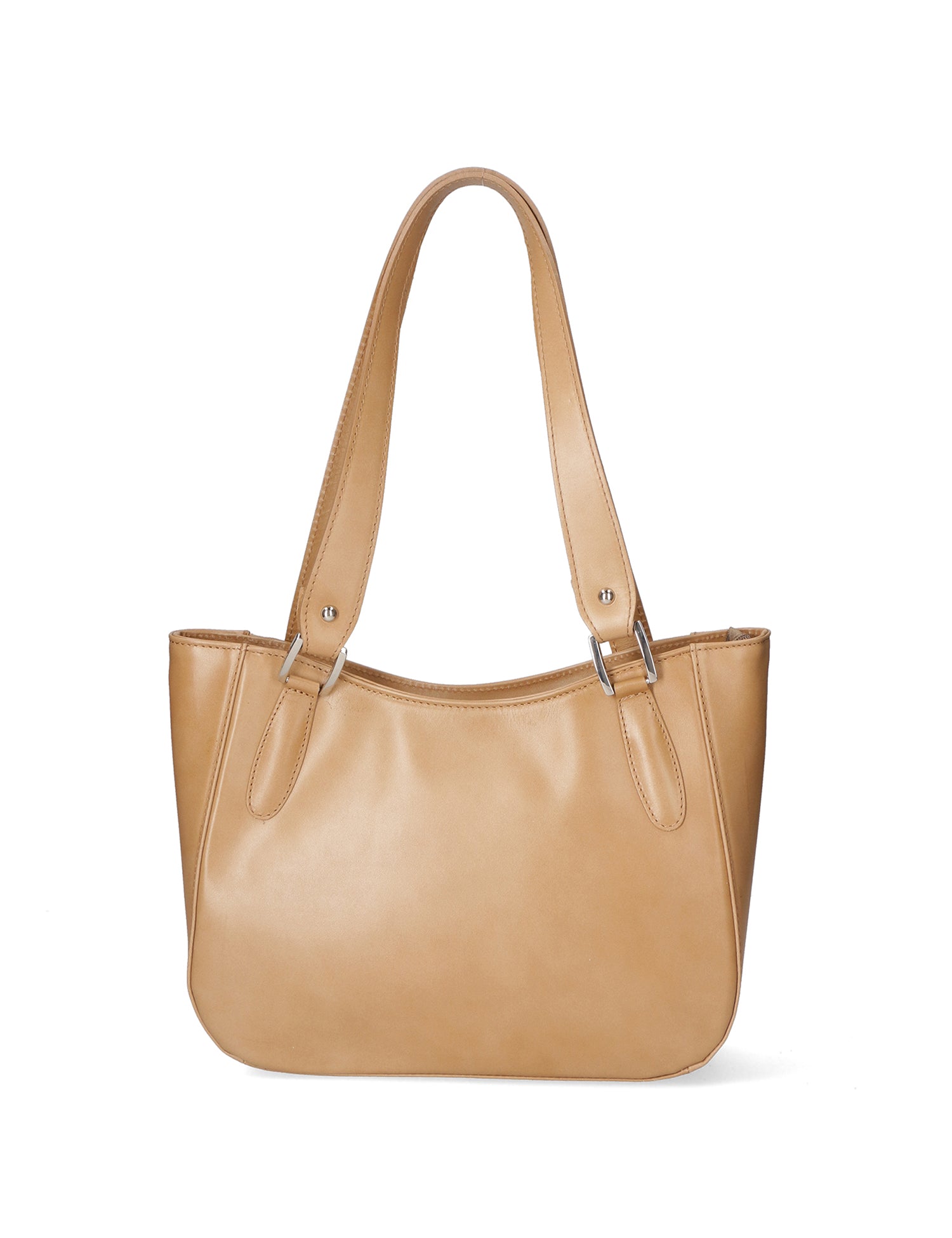 Eva Borsa a spalla da donna Vera pelle 9024-FANGO TAUPE Gave Lux