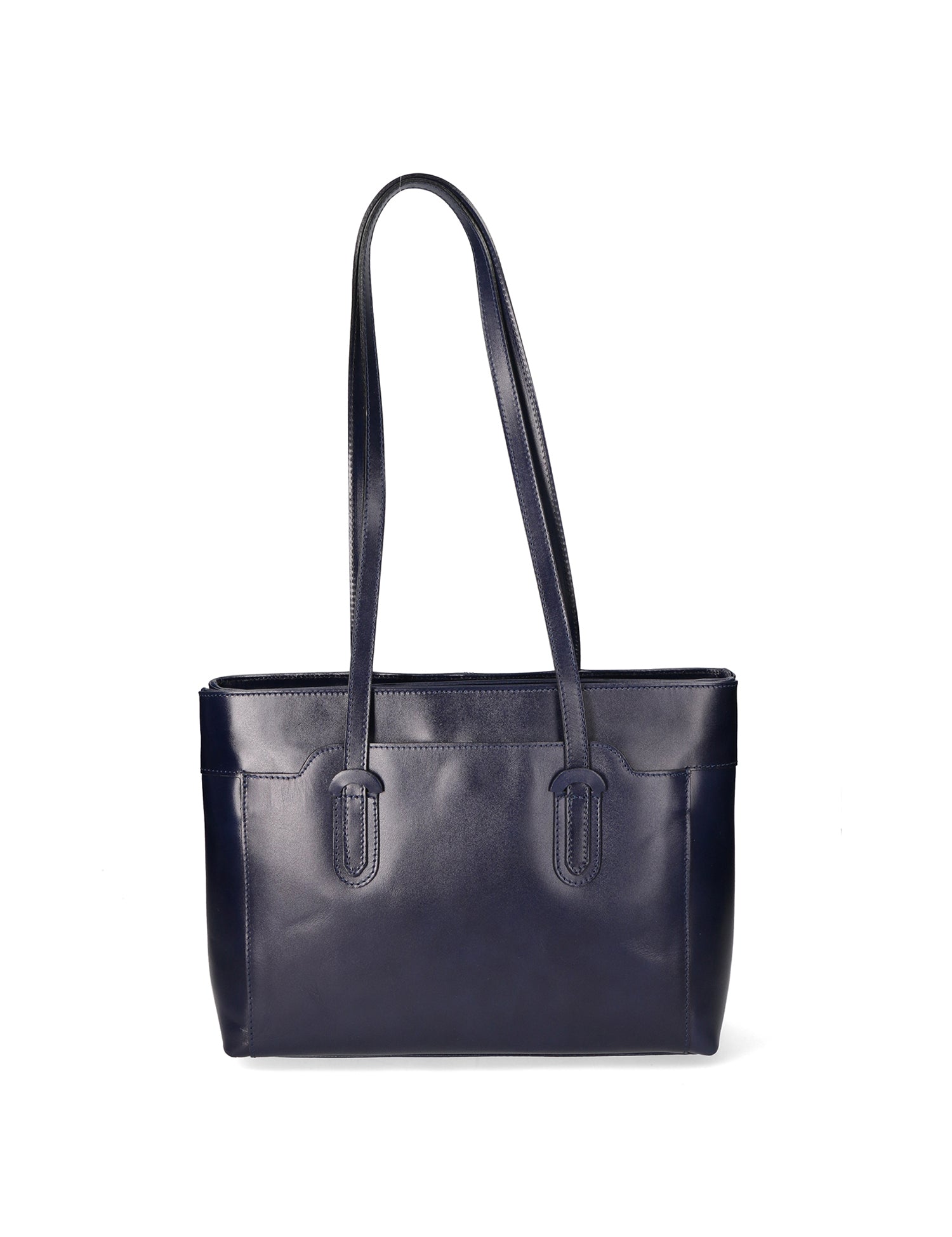 Flora Borsa a spalla da donna Vera pelle 9118-BLU Gave Lux