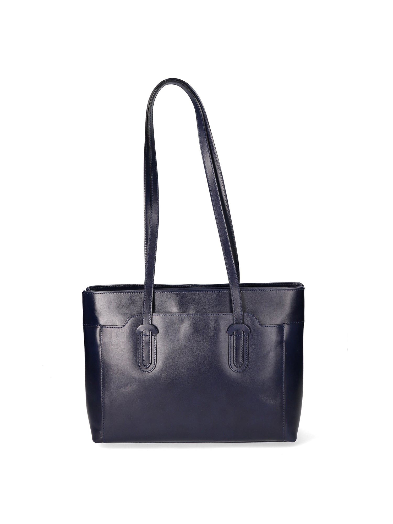 Flora Borsa a spalla da donna Vera pelle 9118-BLU Gave Lux