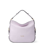 Elora Plus Borsa a spalla da donna Vera pelle B16952-LILLA Braccialini