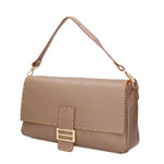 Walda Borsa a spalla da donna Vera pelle 06868-D40 TAUPE Gave Lux
