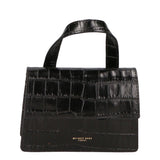Borsa a mano da donna Pelle goffrata MYB-7036-SS-C28 NERO My Best Bag
