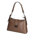 Aurelia Borsa a spalla da donna Vera pelle 05694-PL40 TAUPE Gave Lux