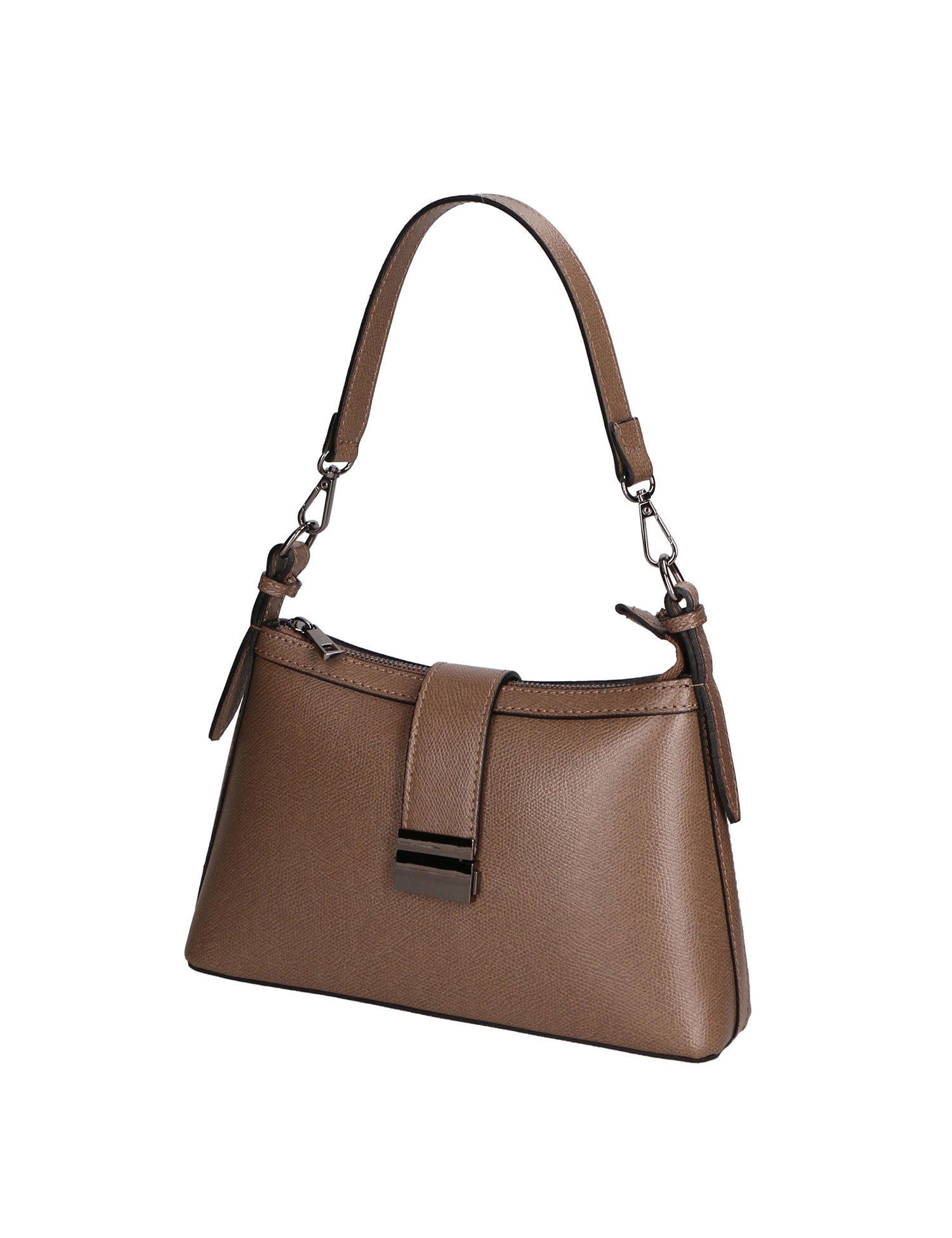 Aurelia Borsa a spalla da donna Vera pelle 05694-PL40 TAUPE Gave Lux