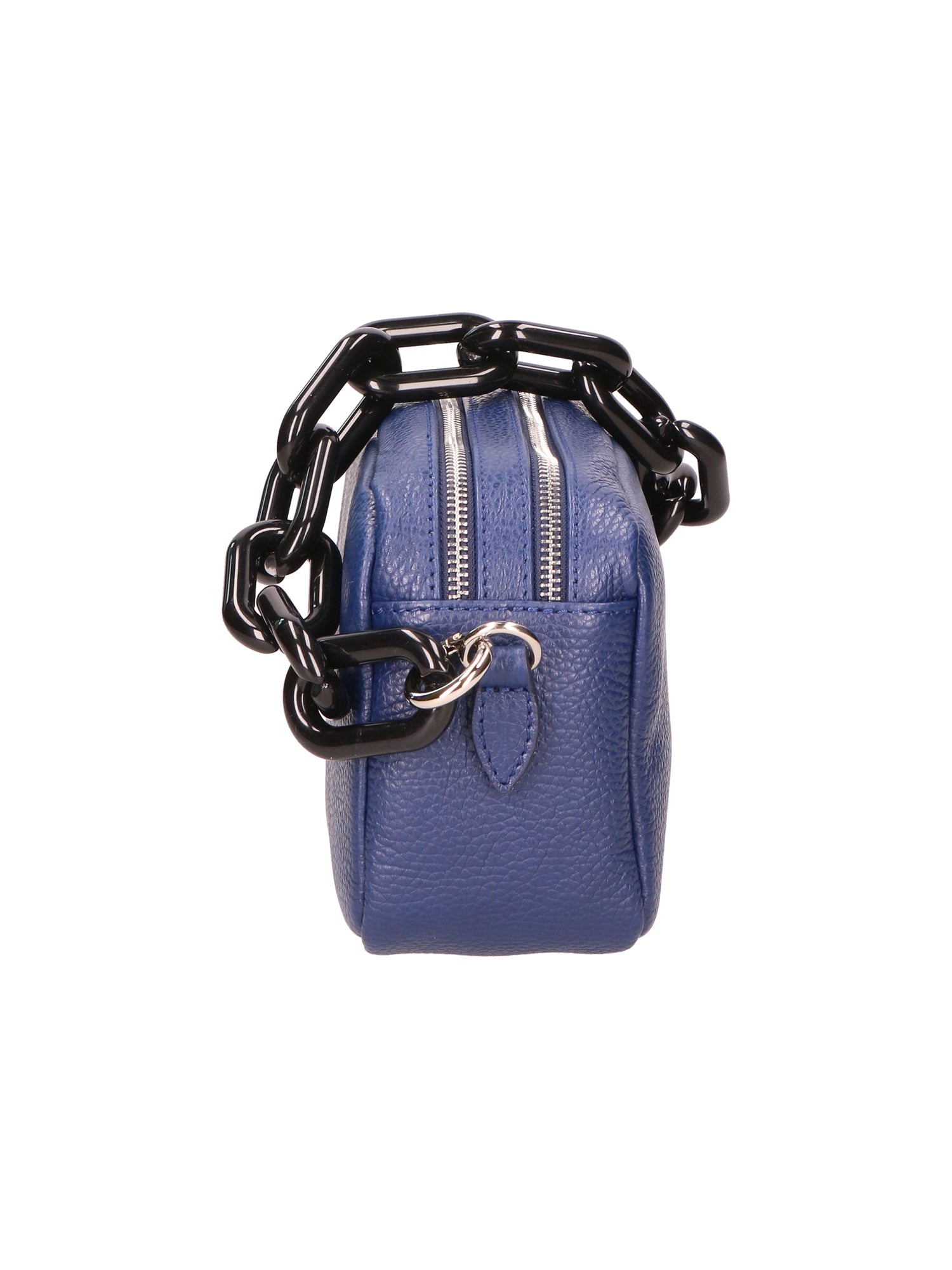Barbara Borsa a spalla da donna Vera pelle 05706-D24 BLU BLUE Gave Lux