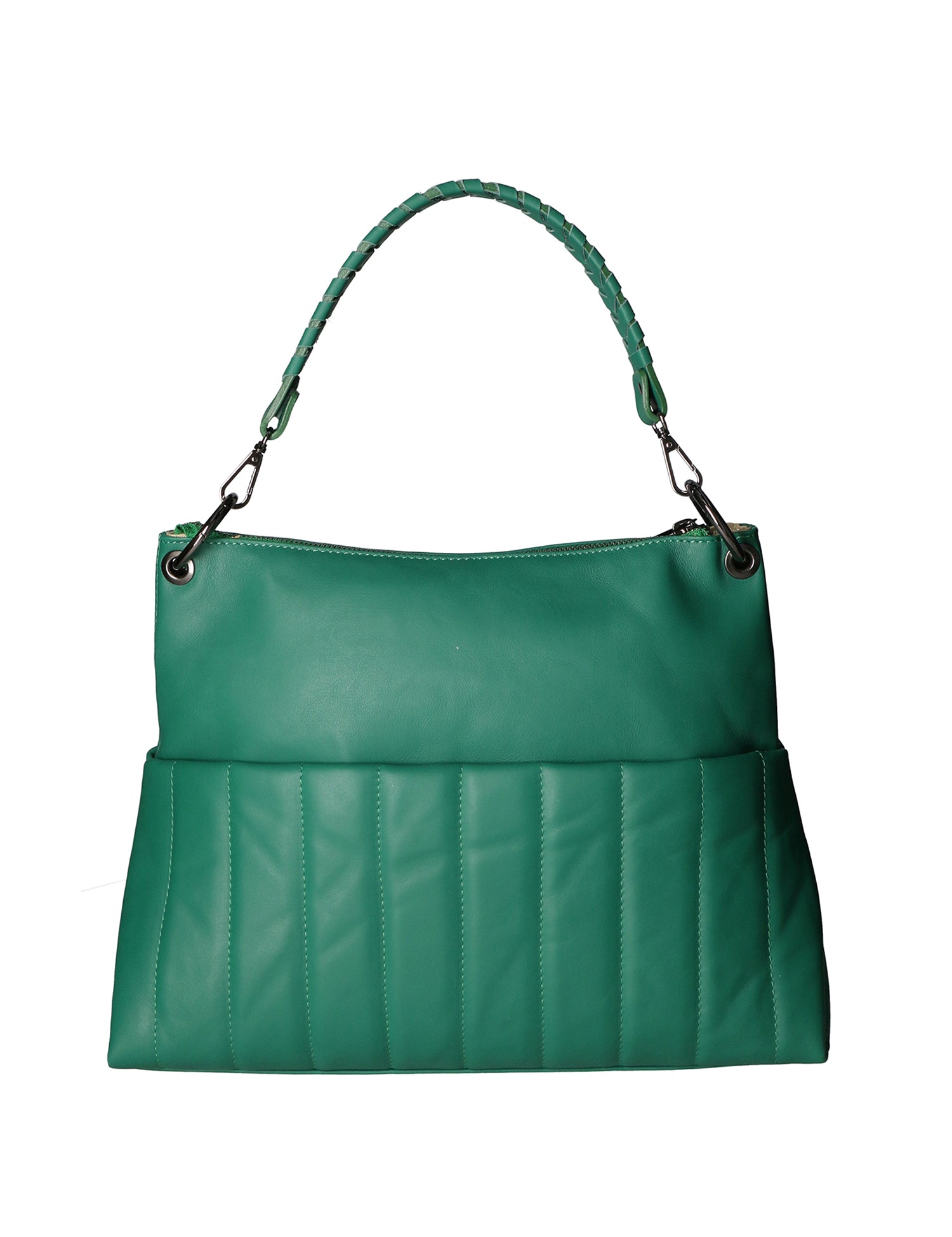 Lucrezia Borsa a mano da donna Vera Pelle 03920-S107 GIADA Gave Lux