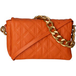 Aurélia Borsa a spalla da donna Vera pelle 04542-S29 ARANCIONE Gave Lux