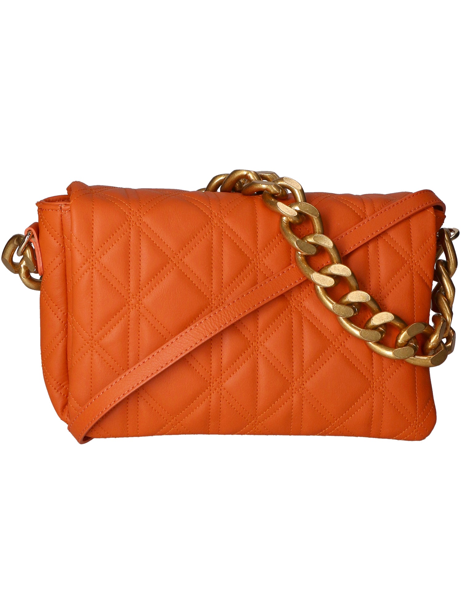 Aurélia Borsa a spalla da donna Vera pelle 04542-S29 ARANCIONE Gave Lux
