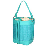 Borsa a secchiello da donna Misto pelle e tessuto MYB-05165-SS-179+S31 TIFFANY My Best Bag