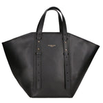 Borsa a mano da donna 100% pelle artigianale MYB-7029-SS-P 636 NERO BLACK My Best Bag