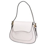 Giulia Borsa a spalla da donna Vera pelle 05958-L101 BIANCO Gave Lux