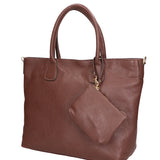 Sylvie Borsa a mano da donna 100% pelle 06520-D223 CIOCCOLATO Gave Lux