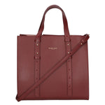 Borsa a mano da donna 100% pelle MYB-8002-FW-PL34 BORDEAUX My Best Bag