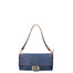 Wally Borsa a spalla da donna Vera pelle 06869-D24 BLU Gave Lux