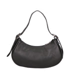 Loredana Borsa a spalla da donna Vera pelle 06548-NERO Gave Lux