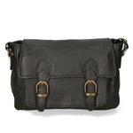 Beatriz Borsa a tracolla da donna Vera pelle 10006-NERO BLACK Gave Lux