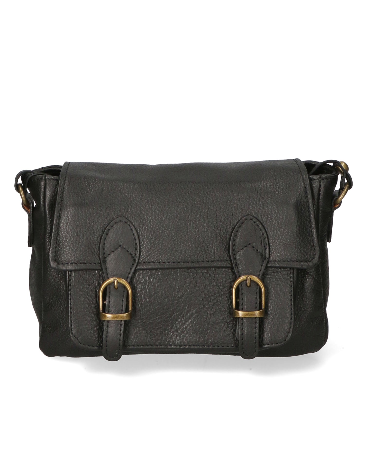 Beatriz Borsa a tracolla da donna Vera pelle 10006-NERO BLACK Gave Lux