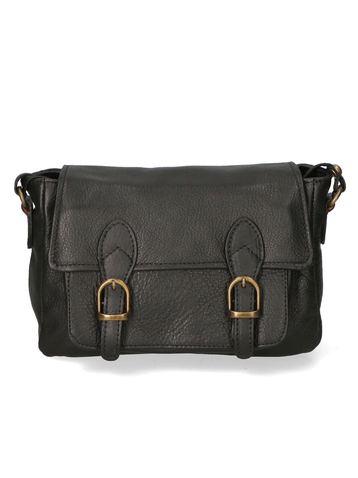 Beatriz Borsa a tracolla da donna Vera pelle 10006-NERO BLACK Gave Lux