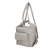 Kesha Borsa a spalla da donna Vera pelle 3301-GRIGIO Gave Lux