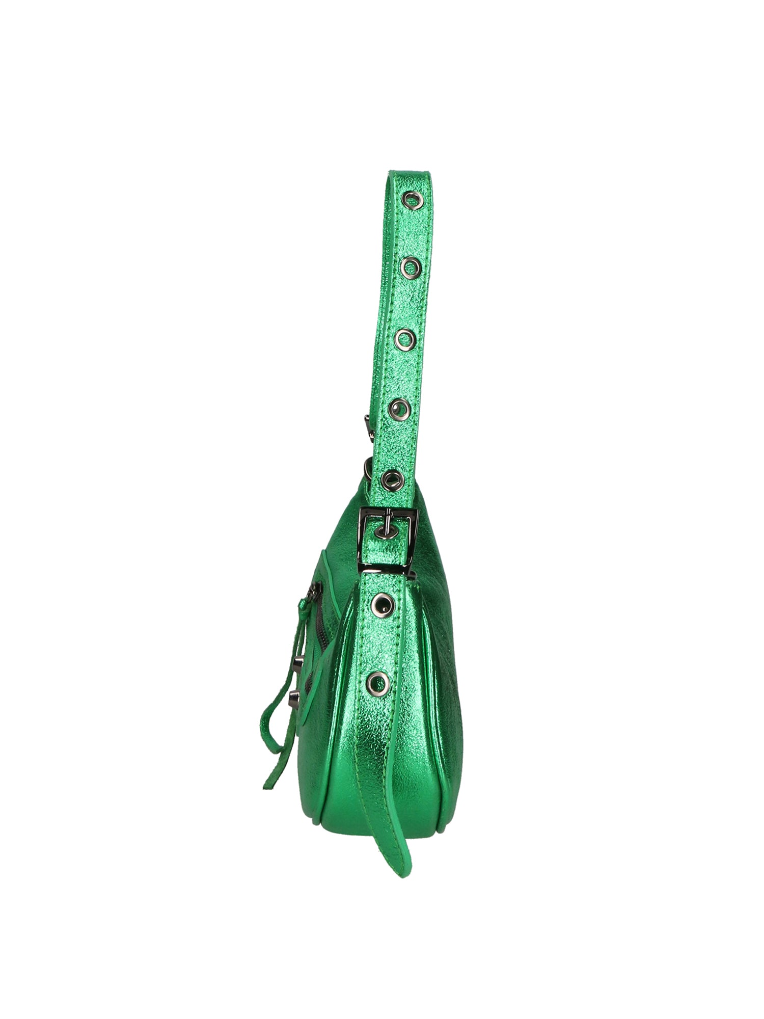 Gloria Borsa a mano da donna Vera pelle 05708-L028 VERDE MEDIO Gave Lux