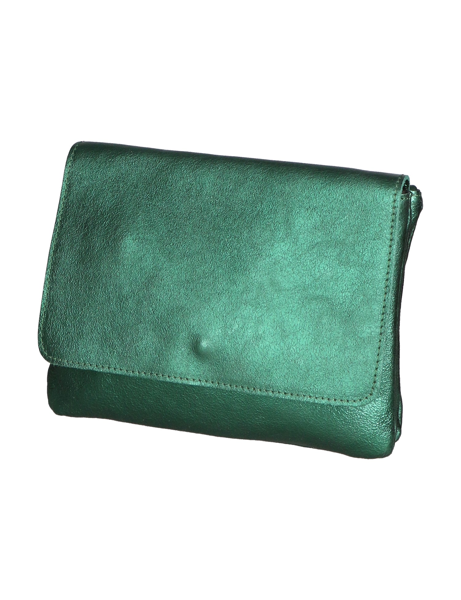 Angelica Pochette da donna Vera pelle 05413-L016 VERDE SCURO Gave Lux