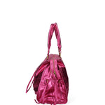 Novara Borsa a spalla da donna Vera pelle 06090 LM-L023 FUXIA Gave Lux