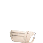 Marsupio da donna in vera pelle 100% pelle 07240-D37 LATTE Roberta Rossi