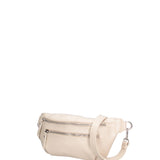 Marsupio da donna in vera pelle 100% pelle 07240-D37 LATTE Roberta Rossi