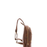 Zaino in vera pelle unisex 100% cotone 4316-TESTA DI MORO Alessia Firenze