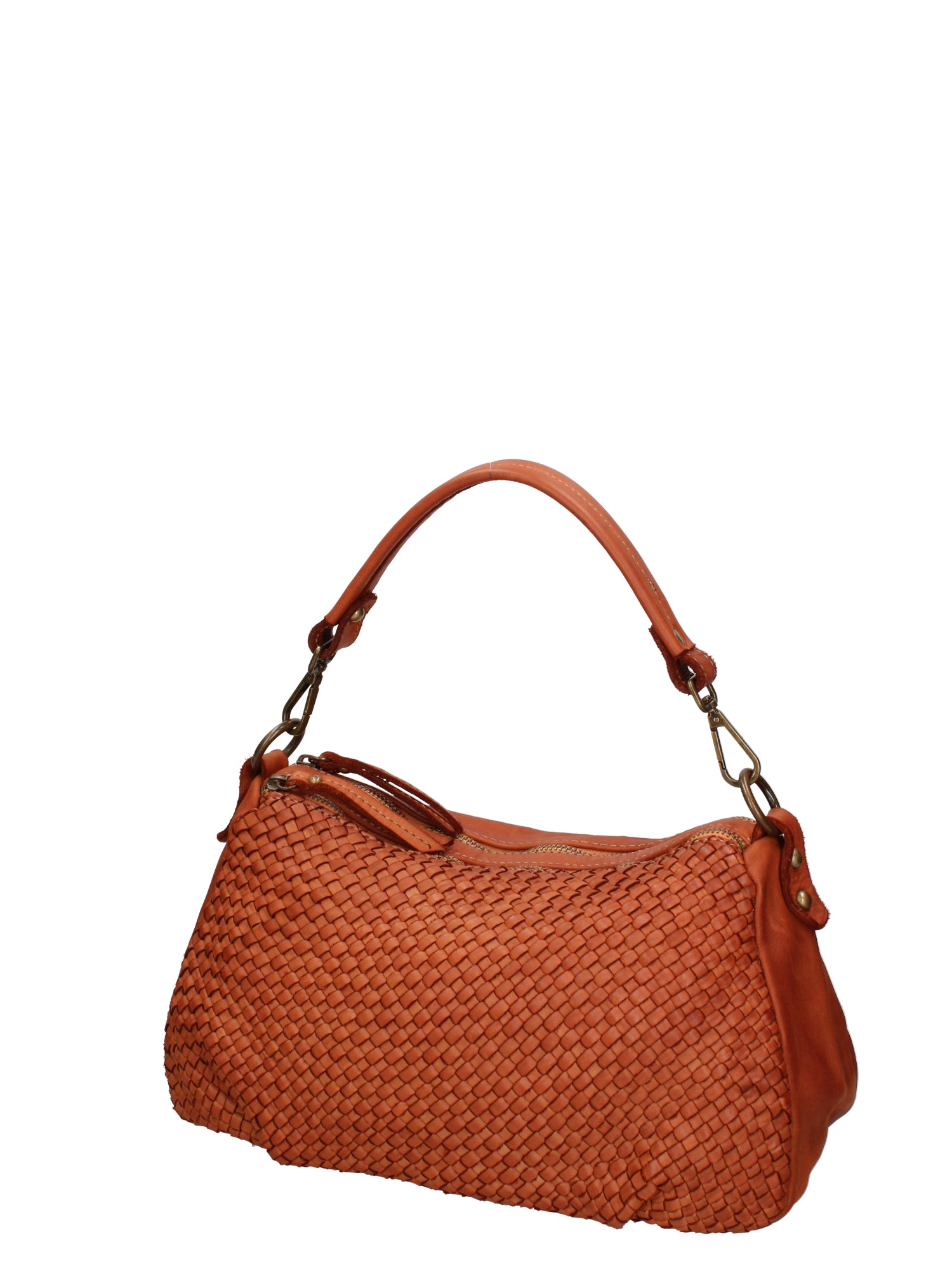 Novella Borsa a spalla da donna Vera pelle 7800-CUOIO Gave Lux