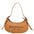 Galatea Borsa a spalla da donna Vera pelle 05708-D44 CUOIO COGNAC Gave Lux