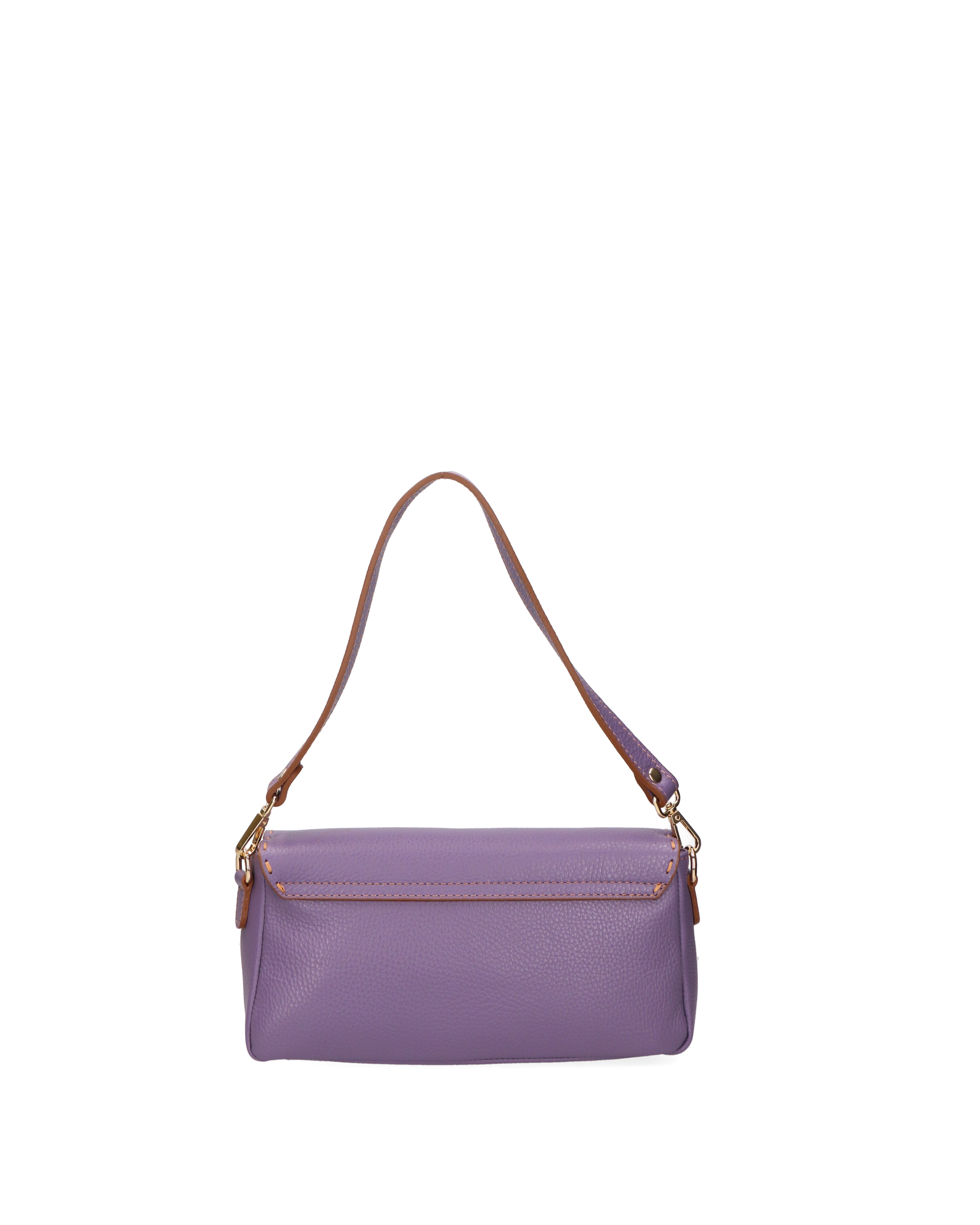Wally Borsa a spalla da donna Vera pelle 06869-D87 VIOLET Gave Lux
