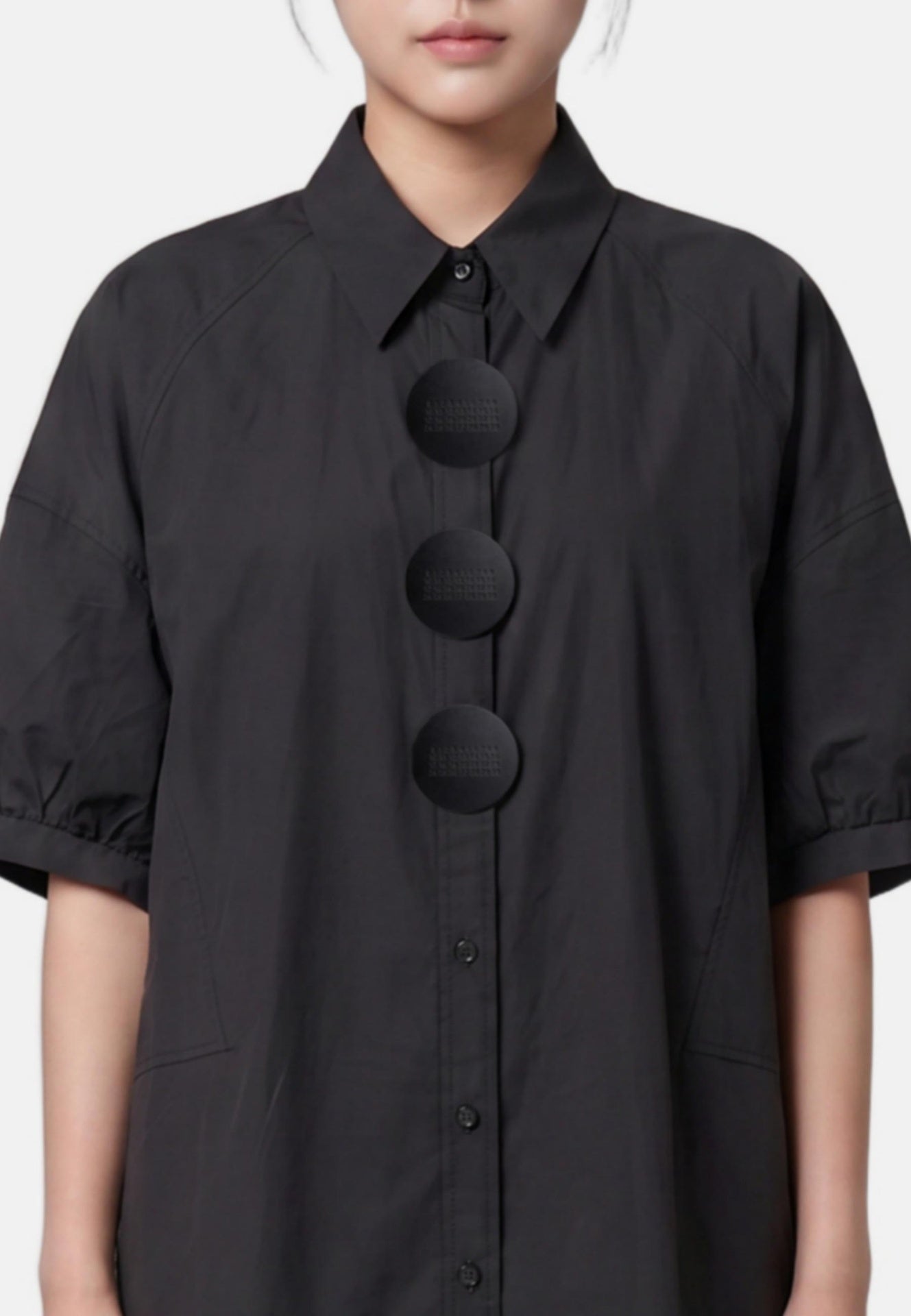 Vestito in Cotone Nero