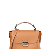 Borsa a mano da donna 100% pelle ruga JR-W-1128RU-CUOIO-GOLD John Richmond