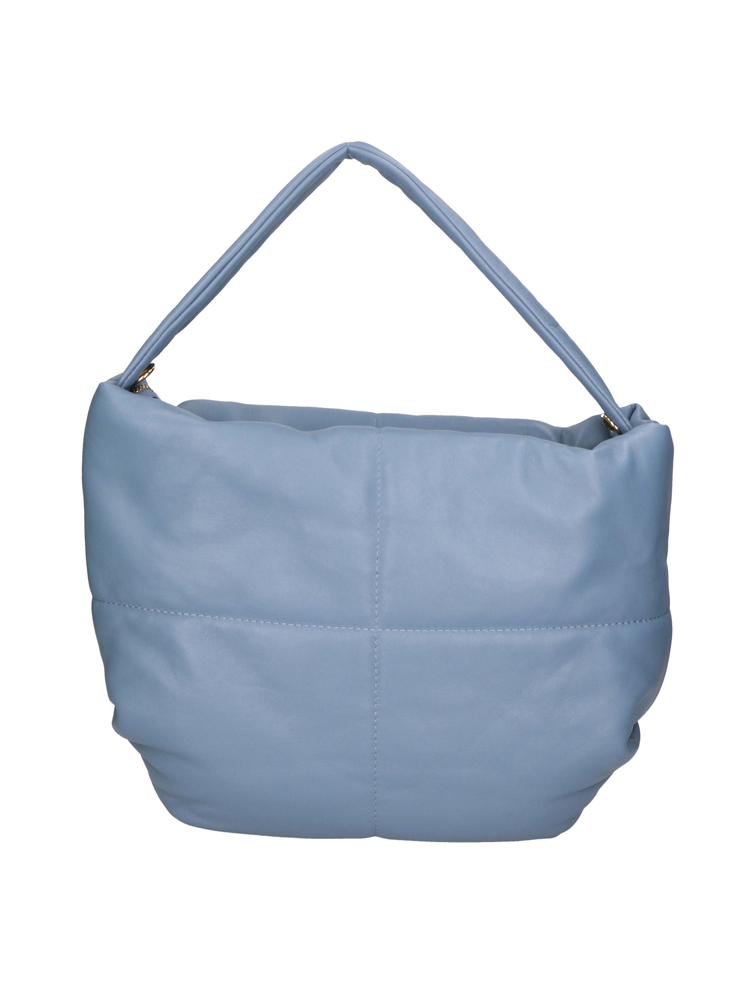 Virginia Borsa a spalla da donna Vera pelle 06495-S41 CELESTE SCURO Gave Lux