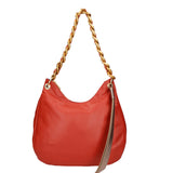 Artemisia Borsa a spalla da donna Vera pelle 05462-S35 PAPAYA L005 BRONZO Gave Lux