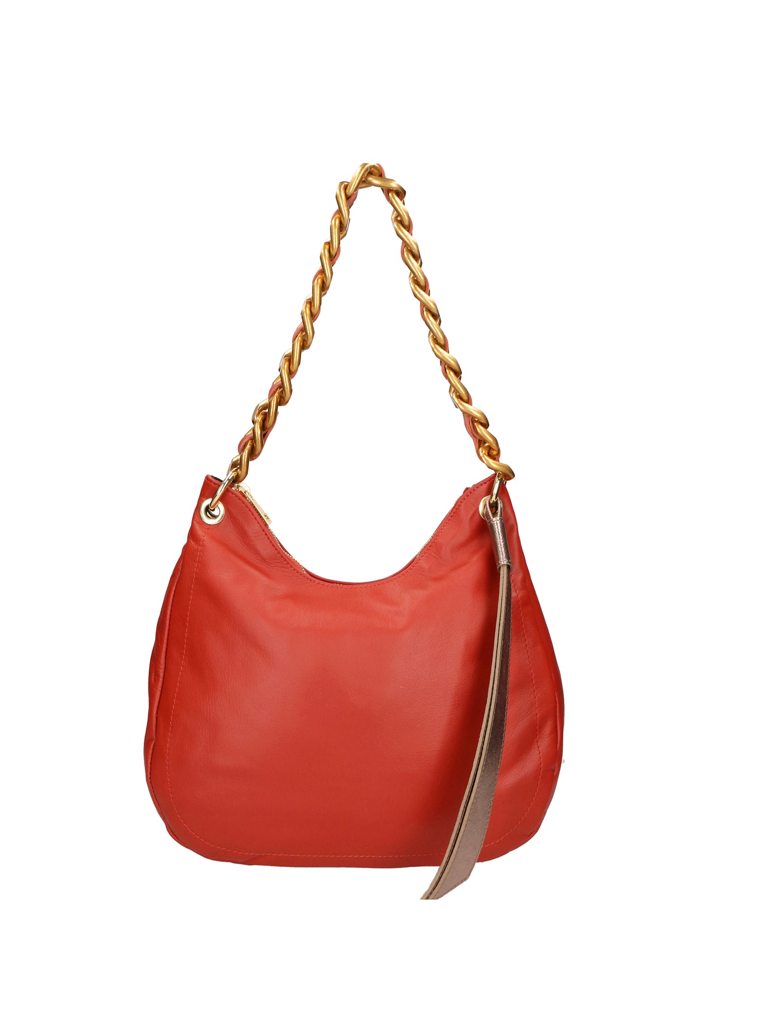 Artemisia Borsa a spalla da donna Vera pelle 05462-S35 PAPAYA L005 BRONZO Gave Lux