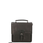 Borsa a mano da uomo Vera pelle HILB-4004-NERO Hill Burry