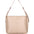 Borsa a spalla da donna Misto pelle e tessuto 07157-D05 CAPPUCCINO Roberta Rossi