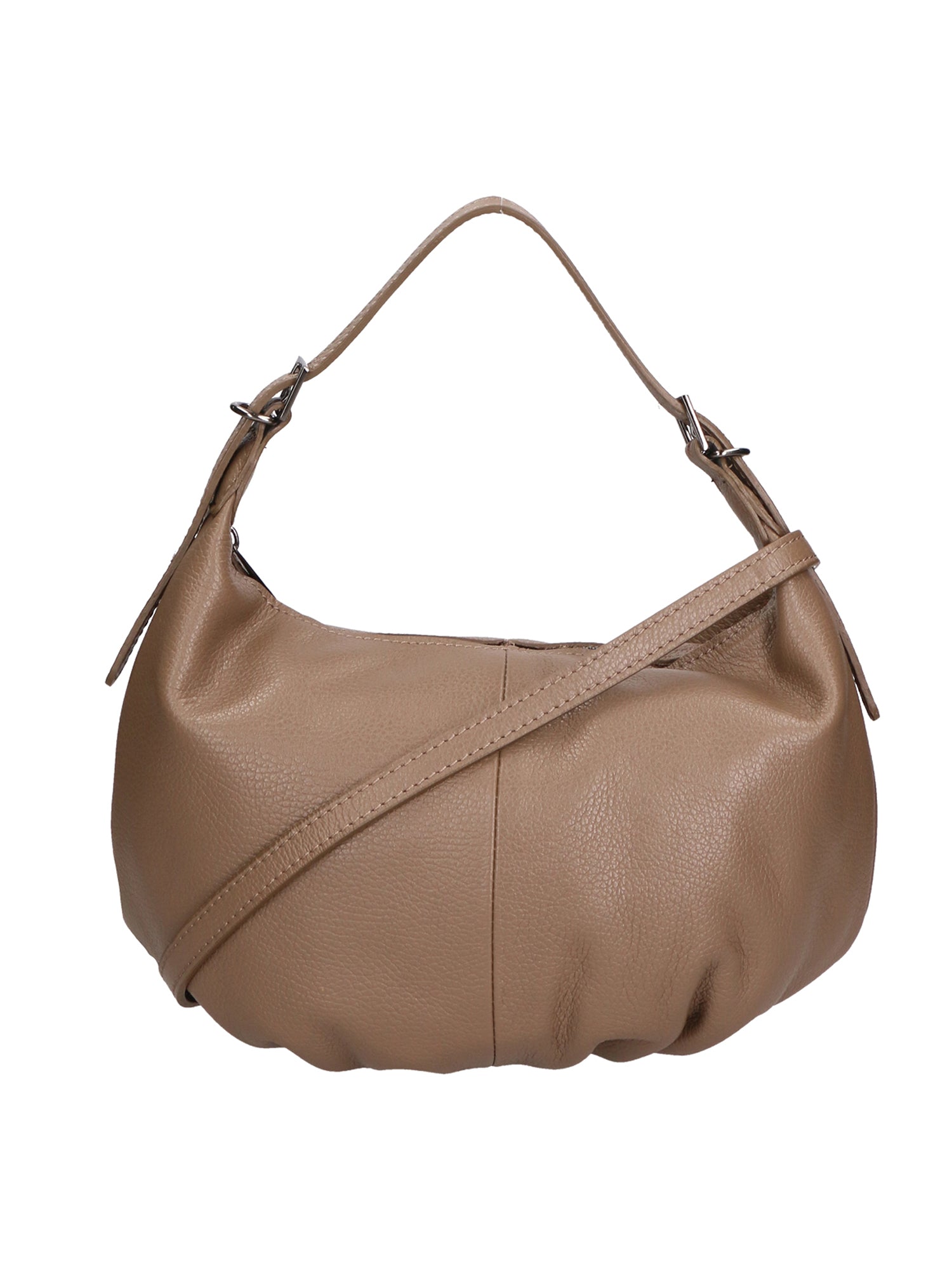 Licia Borsa a spalla da donna Vera pelle 06512-TAUPE Gave Lux