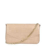 Borsa a mano da donna Vera pelle croco MYB-7021-SS-C37 BEIGE My Best Bag