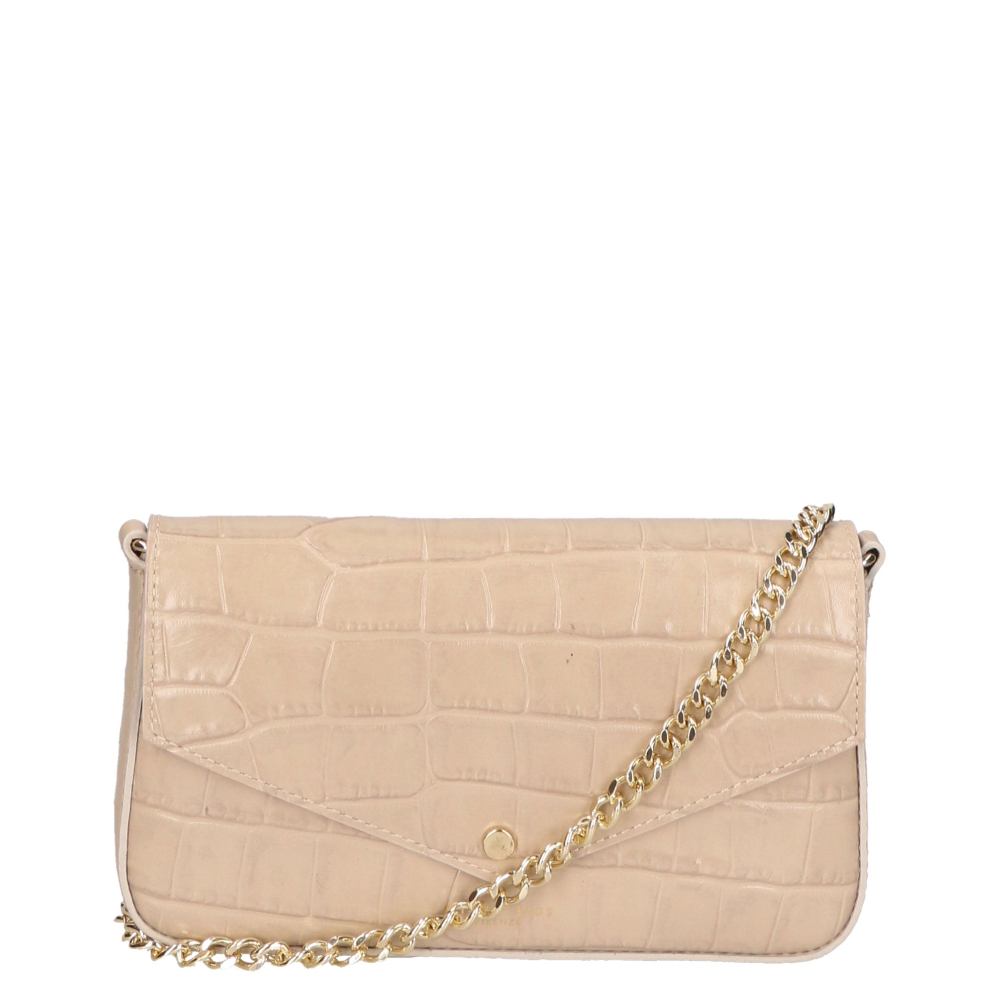 Borsa a mano da donna Vera pelle croco MYB-7021-SS-C37 BEIGE My Best Bag
