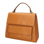 Borsa a mano da donna 100% vera pelle MYB-6033-FW-D44 CUOIO COGNAC My Best Bag