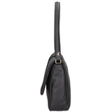 Jasmine Borsa a spalla da donna Vera pelle 06496-NERO Gave Lux