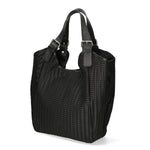 Elettra Borsa a mano da donna Vera pelle 80050-NERO Gave Lux