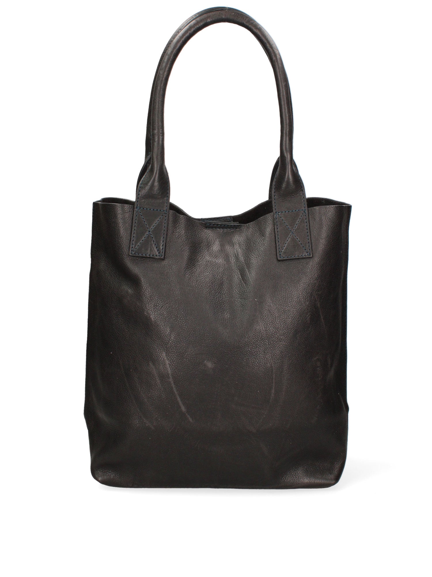 Brunella Borsa a mano da donna 100% pelle 524807-D26 BLU SCURO Gave Lux